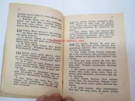 Sotilaan virsikirja 1958 -Finnish army hymn- / psalm book for soldiers