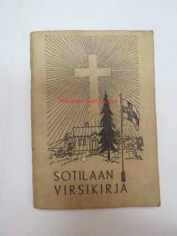 Sotilaan virsikirja 1958 -Finnish army hymn- / psalm book for soldiers