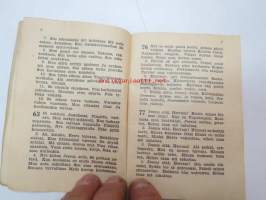 Sotilaan virsikirja 1958 -Finnish army hymn- / psalm book for soldiers