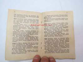 Sotilaan virsikirja 1958 -Finnish army hymn- / psalm book for soldiers