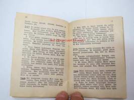 Sotilaan virsikirja 1958 -Finnish army hymn- / psalm book for soldiers