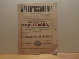 Wakuutussanomia N:o 3 / 1916