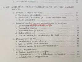 Suomen metsätalouden historia