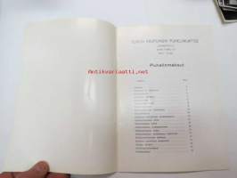 Puhelinmaksut 1.1.1974 -telephone tariff, Turku