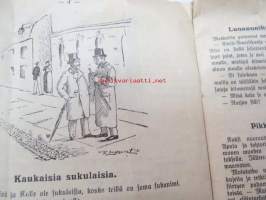 Pääsiäisnauru 1925 - K. Walowuori, Uusikaupunki -easter time fun