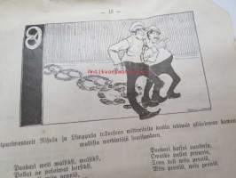 Pääsiäisnauru 1925 - K. Walowuori, Uusikaupunki -easter time fun
