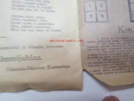 Pääsiäisnauru 1925 - K. Walowuori, Uusikaupunki -easter time fun