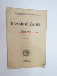 Miesäänisiä lauluja 5. vihko - Kansanvalistusseuran nuottivarasto -songs with notes