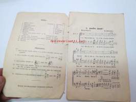 Miesäänisiä lauluja 5. vihko - Kansanvalistusseuran nuottivarasto -songs with notes