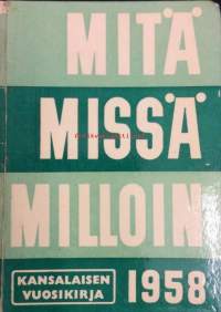 Mitä Missä Milloin 1958