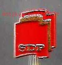 SDP 1978 -  neulamerkki  rintamerkki