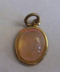 Helmiäinen - riipus 15x10 mm