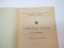Commander Islands (Командо́рские острова́, Komandorskiye ostrova) (Kamtsatkan niemimaa) - saarten geologiaa, eläimistöä ja asukkaita