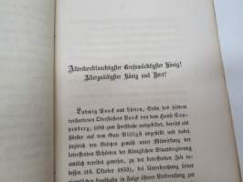 Ludwig Poock. Eine Jagtgeschichte aus Festwalen. Nach amtlichen Urkunden mitgetheilt von Eduard Bohnstedt. -metsästystapaus Westfalenista 1850-luvulla, taustaa,