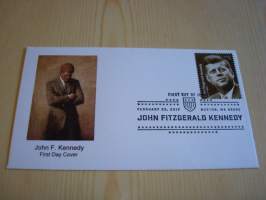 Presidentti John F. Kennedy, 100th Anniversary, 1917-2017, USA, ensipäiväkuori, FDC, hieno, numeroitu: 2/5. Katso myös muut kohteeni, mm. noin 1 200 erilaista