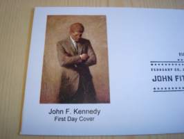 Presidentti John F. Kennedy, 100th Anniversary, 1917-2017, USA, ensipäiväkuori, FDC, hieno, numeroitu: 2/5. Katso myös muut kohteeni, mm. noin 1 200 erilaista