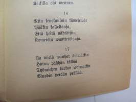 Laulu Aikakautemme Muotihulludesta -arkkiveisu -song sheet