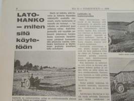 Koneviesti 1976 nr 13, sis. mm. seur. artikkelit / kuvat / mainokset; Ravintoa oljesta, Pikakytkentälaitteet yleistymässä, Lato-Hanko traktorin työväline,