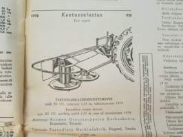 Koneviesti 1976 nr 13, sis. mm. seur. artikkelit / kuvat / mainokset; Ravintoa oljesta, Pikakytkentälaitteet yleistymässä, Lato-Hanko traktorin työväline,