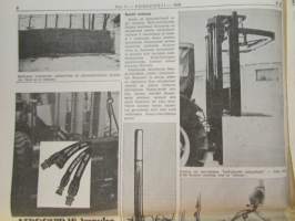 Koneviesti 1976 nr 11, sis. mm. seur. artikkelit / kuvat / mainokset; DLG -76 München, Normet pikakytkentälaitteiden asennus, Pasmatik täyshydraulinen