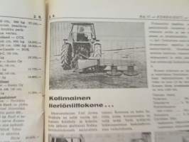 Koneviesti 1976 nr 11, sis. mm. seur. artikkelit / kuvat / mainokset; DLG -76 München, Normet pikakytkentälaitteiden asennus, Pasmatik täyshydraulinen