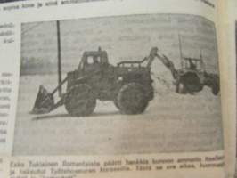 Koneviesti 1976 nr 7, sis. mm. seur. artikkelit / kuvat / mainokset; Lähes 11 000 uutta traktoriv. 1975, Veronan näyttely 1976, Korkeapainepesuri - tehokas