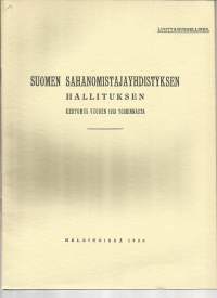Suomen Sahanomistajayhdistyksen hallituksen  -  vuosikertomus 1928