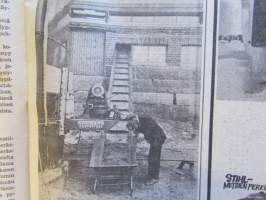 Koneviesti 1971 nr 18, sis. mm. seur. artikkelit / kuvat / mainokset; Sampo 40 puimuriuutuus, koneellista maidontuotantoa, Eino Keskitalo Koivusaaren tila,