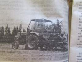 Koneviesti 1971 nr 20, sis. mm. seur. artikkelit / kuvat / mainokset; Cantone T 300 maatalouden monitoimikone, Traktoritestissä Fiat 250, Malminkartanon karja