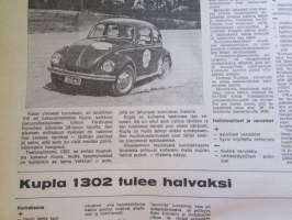 Koneviesti 1971 nr 20, sis. mm. seur. artikkelit / kuvat / mainokset; Cantone T 300 maatalouden monitoimikone, Traktoritestissä Fiat 250, Malminkartanon karja