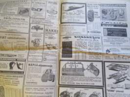 Koneviesti 1971 nr 22, sis. mm. seur. artikkelit / kuvat / mainokset; Nordsten Combi-Matic testissä, David Brown 995, 2 paalainta &quot;itse teossa&quot; Welger AP 41 -