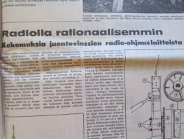 Koneviesti 1971 nr 23-24, sis. mm. seur. artikkelit / kuvat / mainokset; Hinattava Juko 300, Lasse Pätiälän sikala, Agrima -71, Smithfield Show, Kotitekoinen