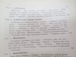 Lufthafvet. Grunddragen af Meteorologien och Klimatologien -meteorology, in swedish