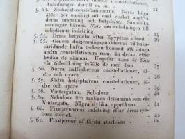 Försök till en elementar Lärobok i Astronomien, innehållande, jemte Inledning till Läran om Globerna, en kort underrätlse om Verldsystemet, samt Anvisning att