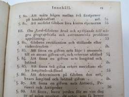 Försök till en elementar Lärobok i Astronomien, innehållande, jemte Inledning till Läran om Globerna, en kort underrätlse om Verldsystemet, samt Anvisning att