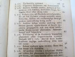 Försök till en elementar Lärobok i Astronomien, innehållande, jemte Inledning till Läran om Globerna, en kort underrätlse om Verldsystemet, samt Anvisning att