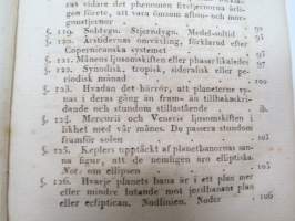 Försök till en elementar Lärobok i Astronomien, innehållande, jemte Inledning till Läran om Globerna, en kort underrätlse om Verldsystemet, samt Anvisning att