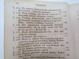 Försök till en elementar Lärobok i Astronomien, innehållande, jemte Inledning till Läran om Globerna, en kort underrätlse om Verldsystemet, samt Anvisning att