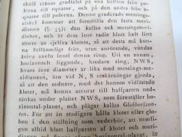 Försök till en elementar Lärobok i Astronomien, innehållande, jemte Inledning till Läran om Globerna, en kort underrätlse om Verldsystemet, samt Anvisning att