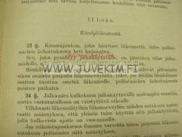 Helsingin kaupungin liikenneohjesääntö 1925 Trafikreglemente för Helsingfors stad
