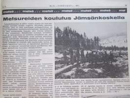 Koneviesti 1971 nr 5, sis. mm. seur. artikkelit / kuvat / mainokset; Tietoa kylvökoneista ja kuvat, Kylvölannoituskoneet / Rivilannoittimet tekniset tiedot,