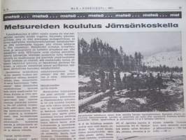 Koneviesti 1971 nr 5, sis. mm. seur. artikkelit / kuvat / mainokset; Tietoa kylvökoneista ja kuvat, Kylvölannoituskoneet / Rivilannoittimet tekniset tiedot,