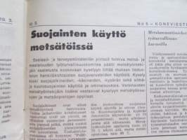 Koneviesti 1971 nr 5, sis. mm. seur. artikkelit / kuvat / mainokset; Tietoa kylvökoneista ja kuvat, Kylvölannoituskoneet / Rivilannoittimet tekniset tiedot,