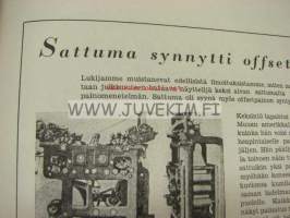 Kirjapainotaidon historiaa ja nykyaikaa -ilmoitussarja koottuna