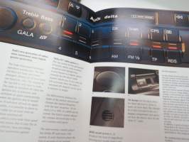 Audi A8 -myyntiesite / brochure