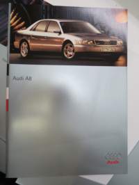 Audi A8 -myyntiesite / brochure
