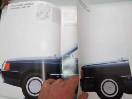 Audi 100, 100 Avant 1987 -myyntiesite / brochure
