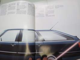 Audi 100, 100 Avant 1987 -myyntiesite / brochure