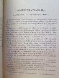 Lasten apu - Lastensuojelun vuosikirja 1931