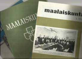 Maalaiskunta  1958-62  lehtiä 3 kpl
